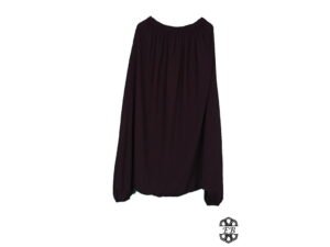 Sarouel femme noir intense caviary El Bassira (S CAV fb)