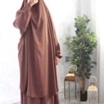 jilbab jupe wool peach El Bassira (A2j WP)