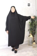 jilbab-2-pieces-sarouel-noir-wool-peach-el-bassira-A2s-WP-black (1)