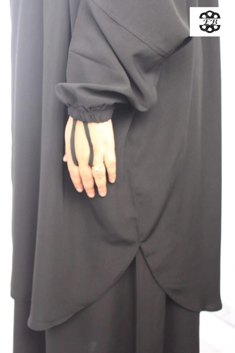 Jilbab-2-pieces-jupe-koshibo-El-Bassira-noir (3)