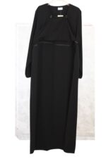 abaya-allaitement-cache-poitrine-coupe-droite-noir-wool-peach-El-Bassira-Hrb-WP-black (1)
