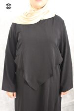 abaya-allaitement-cache-poitrine-coupe-droite-noir-wool-peach-El-Bassira-Hrb-WP-black (3)