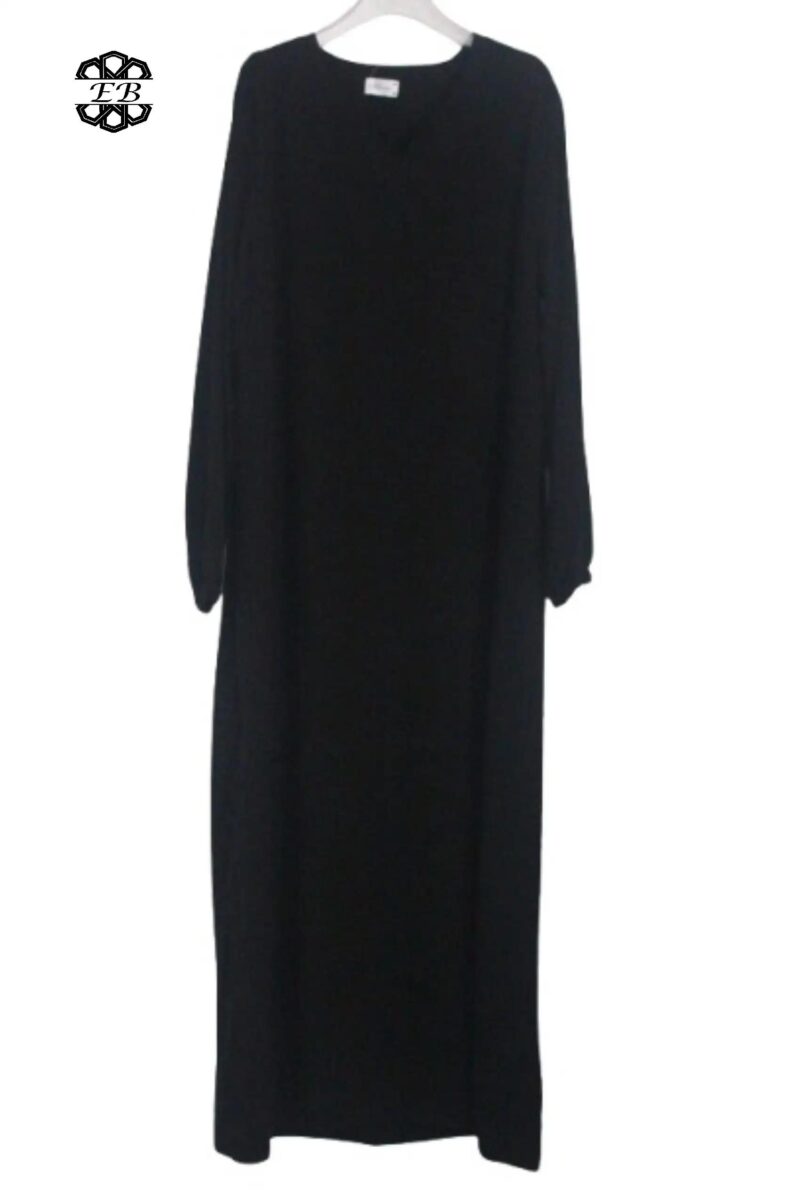 abaya-droite-manches-serrees-noir-intense-caviary-el-bassira-he-cav-formal-black
