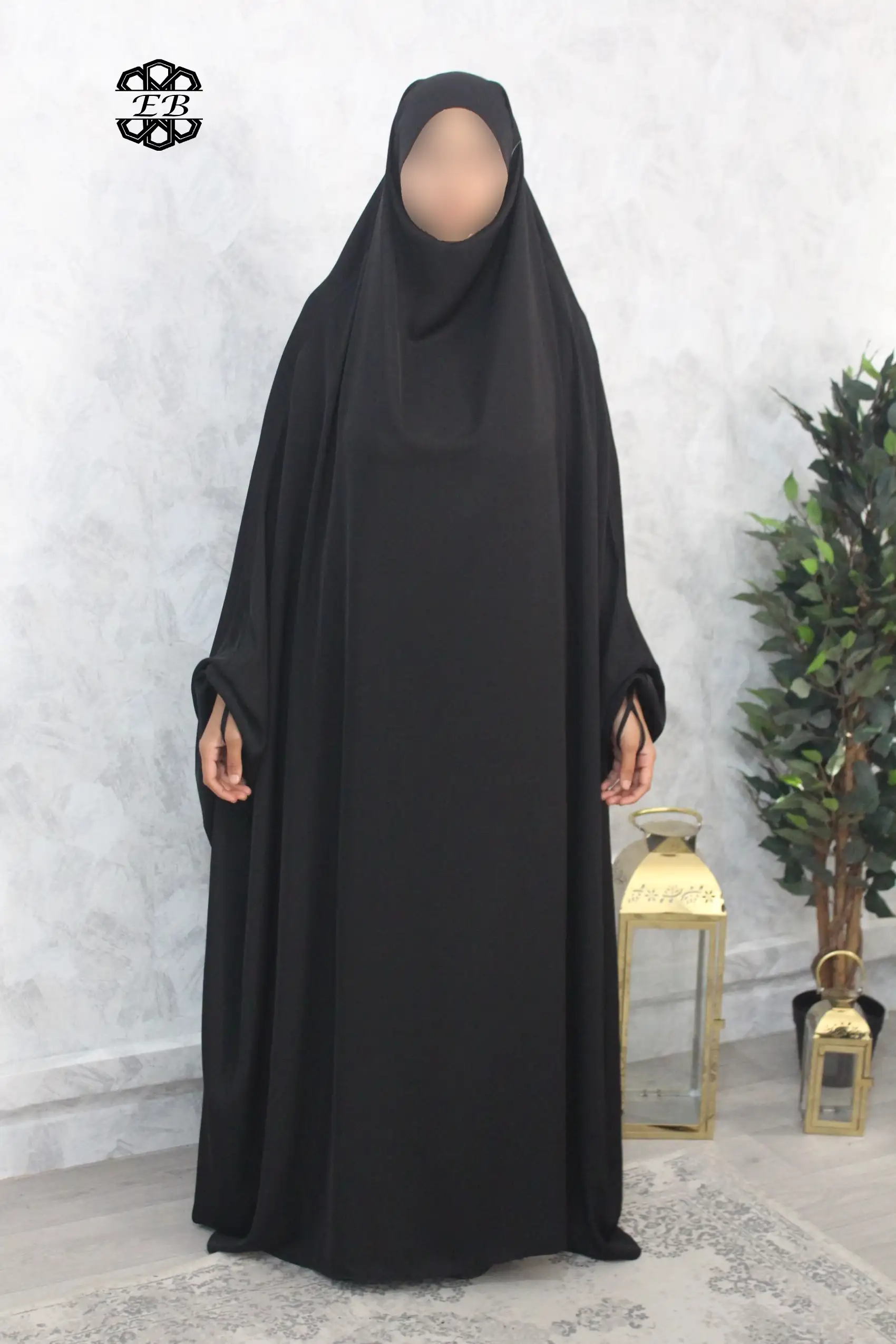 Jilbab 1 pièce papillon nida El Bassira (A0 Nida)