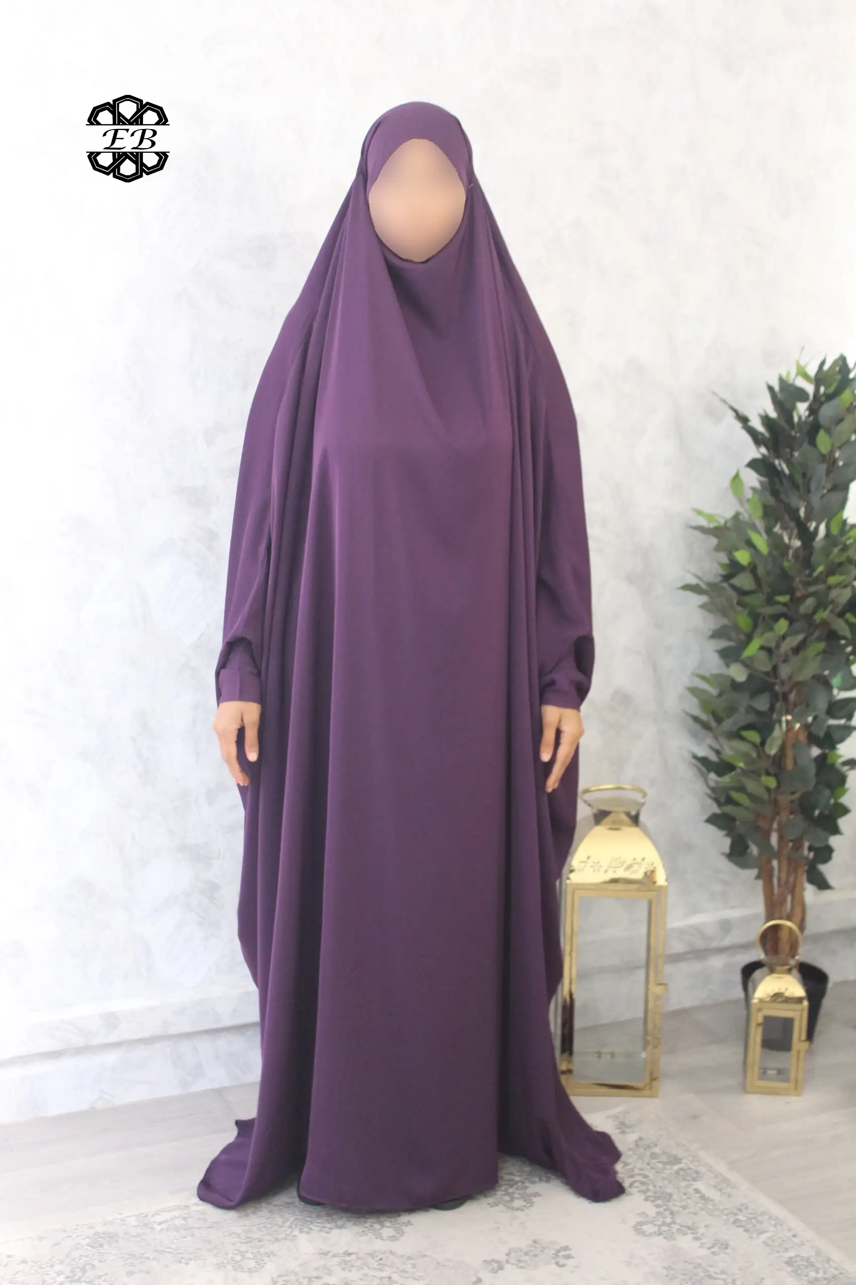 Jilbab 1 pièce saoudien nida El Bassira (A0s Nida)