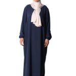 Abaya soie de médine droite large Sira e El Bassira (Sira e SPH)