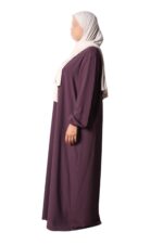 abaya droite extra large soie de médine fig El Bassira Numidia e fig (4)