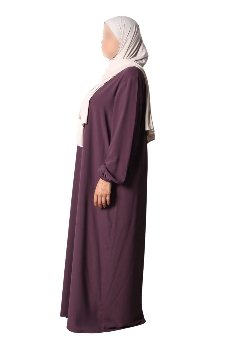 abaya droite extra large soie de médine fig El Bassira Numidia e fig (4)
