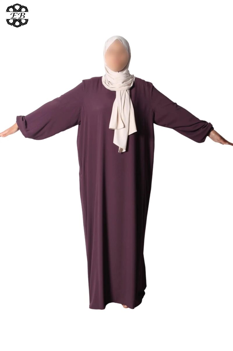 abaya droite extra large soie de médine fig El Bassira Numidia e fig (5)