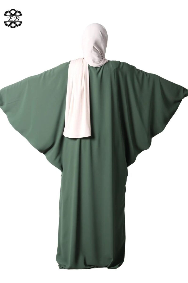 abaya papillon soie de médine black forest El Bassira Duna e black forest (5)