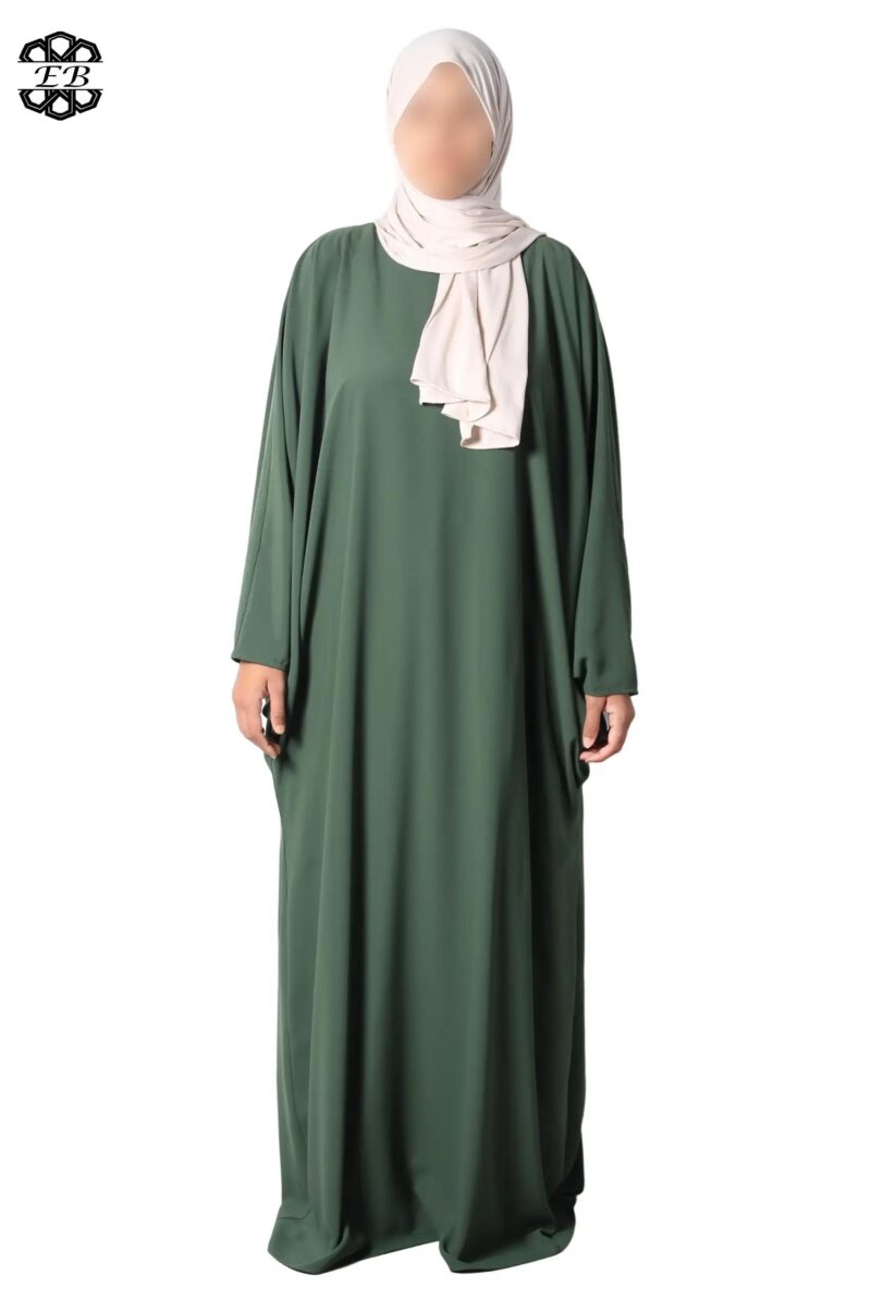 abaya papillon soie de médine black forest El Bassira Duna e black forest (7)