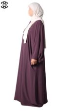 abaya papillon soie de médine fig El Bassira Duna e fig (2)