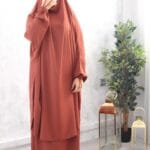 Jilbab 2 pièces jupe koshibo El Bassira (A2j KOS)