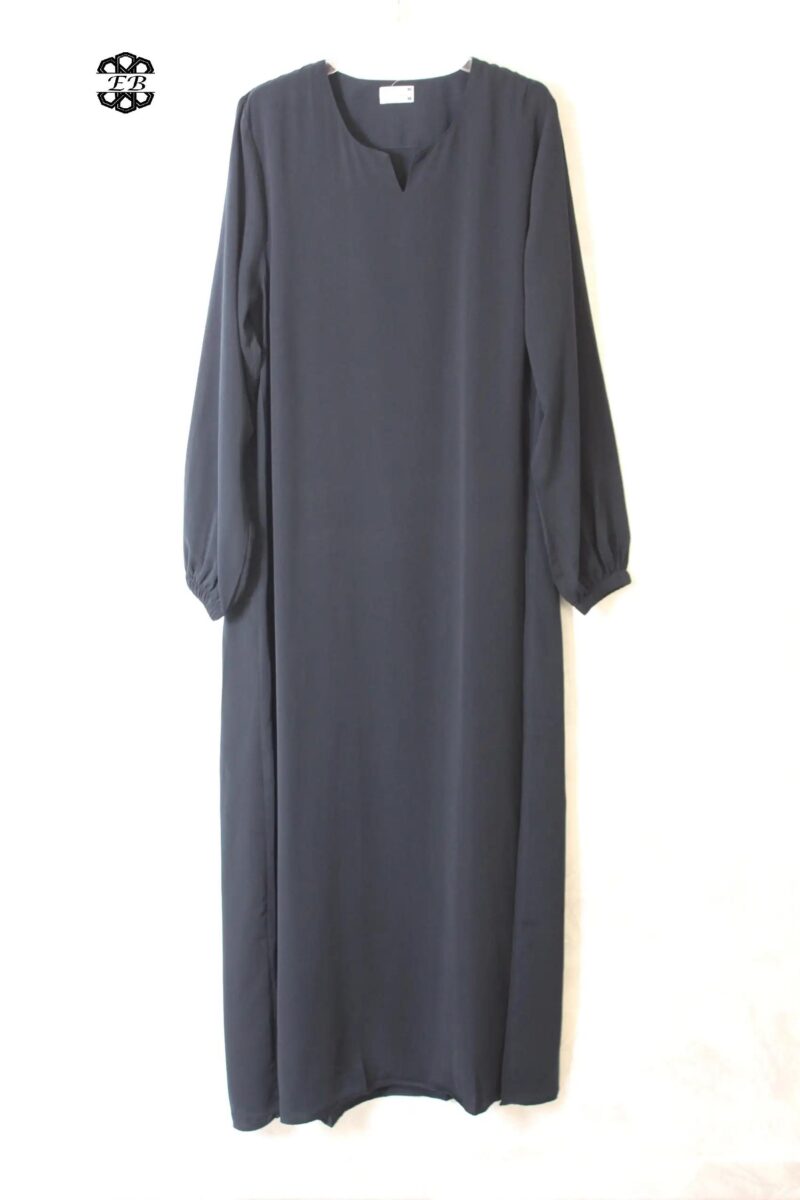 abaya-droite-manches-serrees-bleu-dorian-wool-peach-el-bassira-he-wp-95