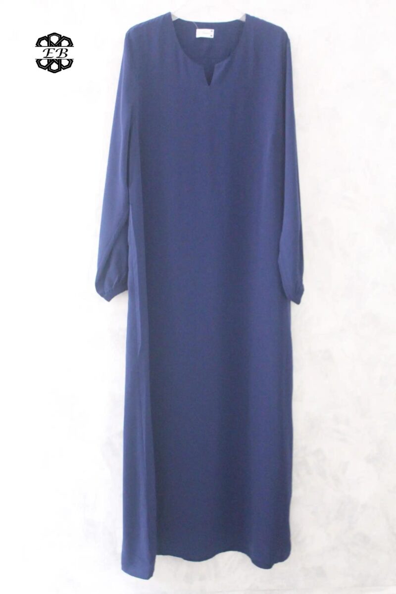 abaya-droite-manches-serrees-bleu-klein-wool-peach-el-bassira-he-wp-96