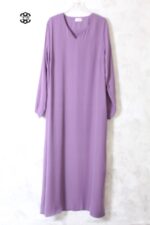 abaya-droite-manches-serrees-mauve-amethyste-wool-peach-el-bassira-he-wp-123