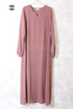abaya-droite-manches-serrees-rose-brandy-wool-peach-el-bassira-he-wp-146
