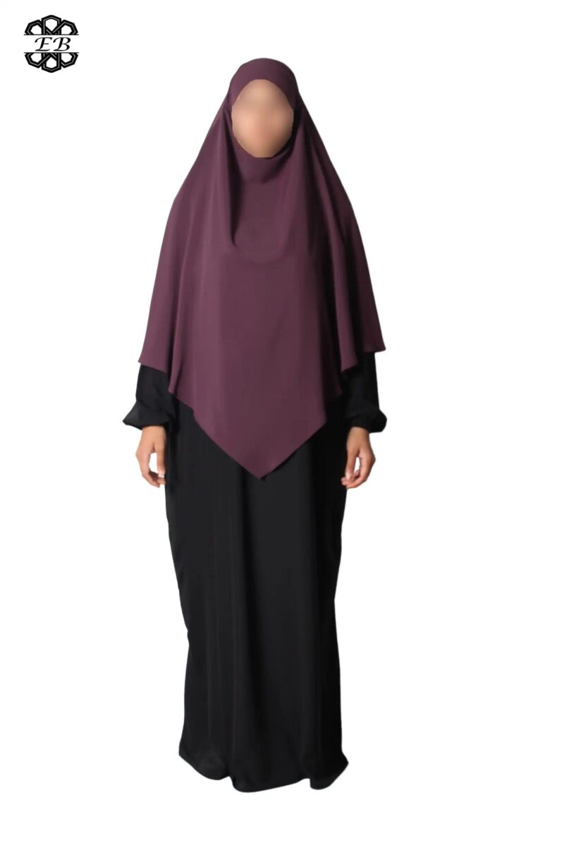 khimar mi long pointu soie de medine fig El Bassira Bp2 SPH fig 4
