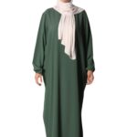 Abaya soie de médine droite extra large El Bassira (Numidia e SPH)