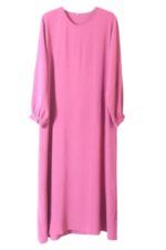abaya droite jazz fushia El Bassira TUKA 57