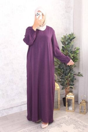 abaya droite pas cher jazz Tuka pour femme (Tuka Jazz)