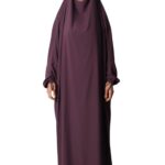 Jilbab Soie de Médine 1 pièce El Bassira (A1 SPH)